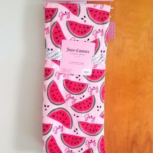 Juicy Couture watermelon throw